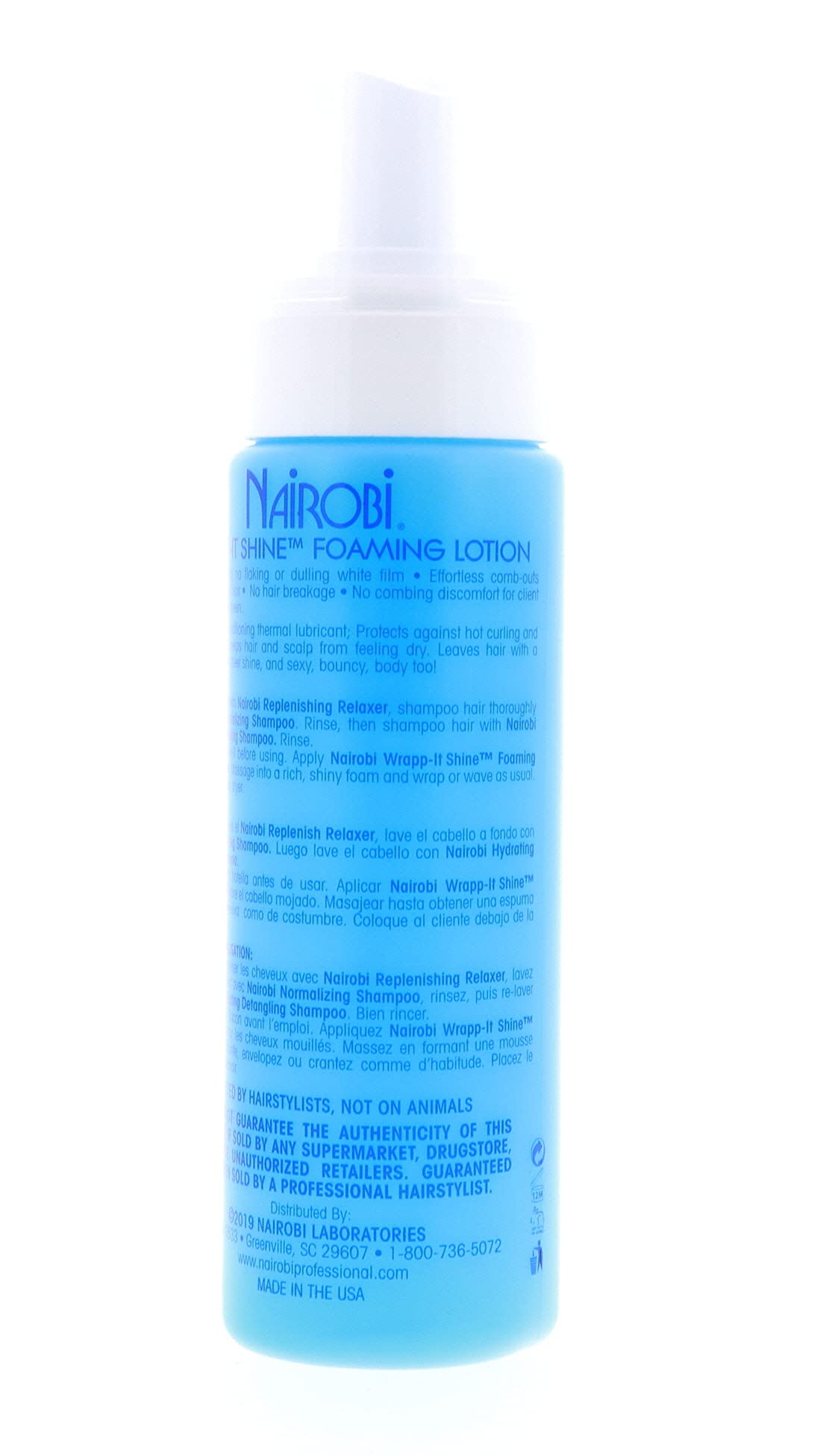 NAIROBI Wrapp-it Shine Liquid Spray, 8 Oz