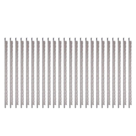24Pcs Guitarra eléctrica Fret Wire Cupronickel Fretwire Accesorios para guitarra eléctrica Reemplazo de instrumentos musicales Piezas de guitarra eléctrica