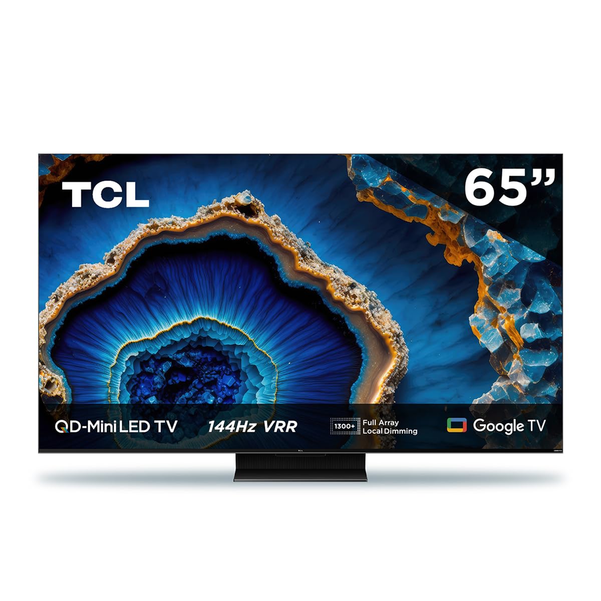 Smart TV TCL 65QM741G en Negro QLED-MiniLED con Google TV Compatibilidad Alexa
