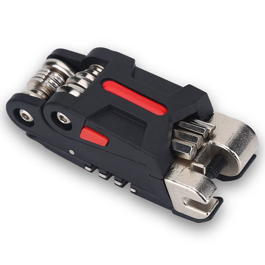 Dioche Herramienta De ReparacióN De Bicicletas, DUUTI 16 En 1 Bicicleta Mountain Bike ReparacióN De MúLtiples Funciones Kit De Herramientas De Mantenimiento