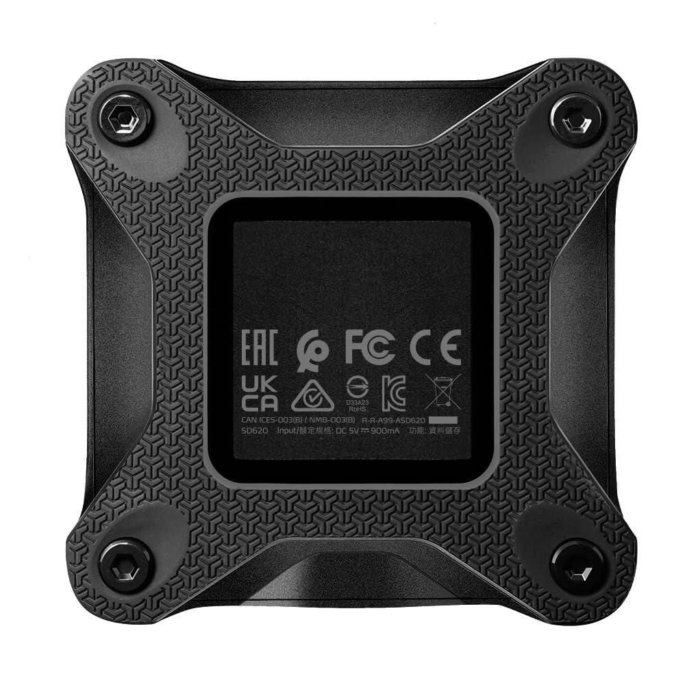 Unidad de Estado Sólido ADATA Negro SSD Externo 1TB USB 3.2 Xbox PS5