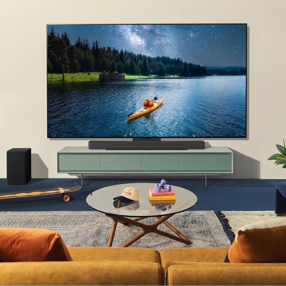 LG Serie C3 OLED55C3PUA, 55 Pulgadas, Clase OLED EVO Gallery Edition Smart TV OLED55C3PUA, 2023 - Alimentado por IA 4K, Alexa Incorporado (Reacondicionado)