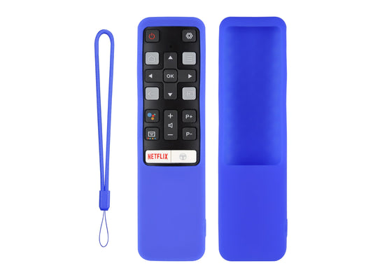 CONTROL EXPERT Funda para Control TCL Case Silicon Smart TV Protector (Azul)