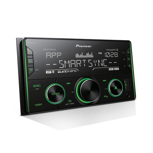 Receptor de Medios Digitales Pioneer MVH-S622BS Negro con Amazon Alexa y Bluetooth para Android e iPhone