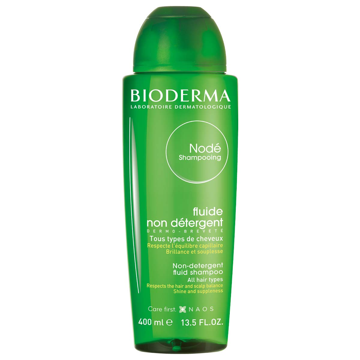 Bioderma Shampoo Nodé Sin Detergente para Todo Tipo de Cabello. Unisex. 400 ml