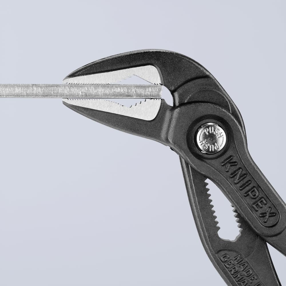 KNIPEX - 87 51 250 Tools - Cobra ES - Alicates de bomba extra delgados (8751250) 10 pulgadas