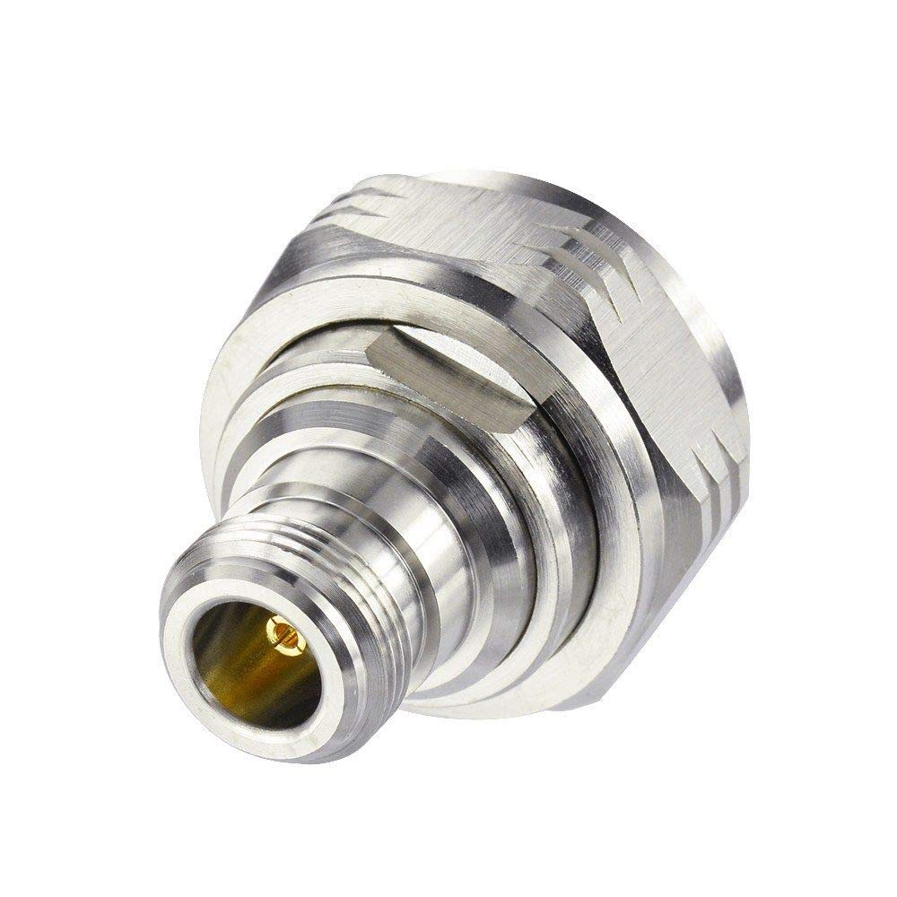 DHT Electronics adaptador de RF coaxial Cable coaxial N hembra a 7/16 Din Conector macho