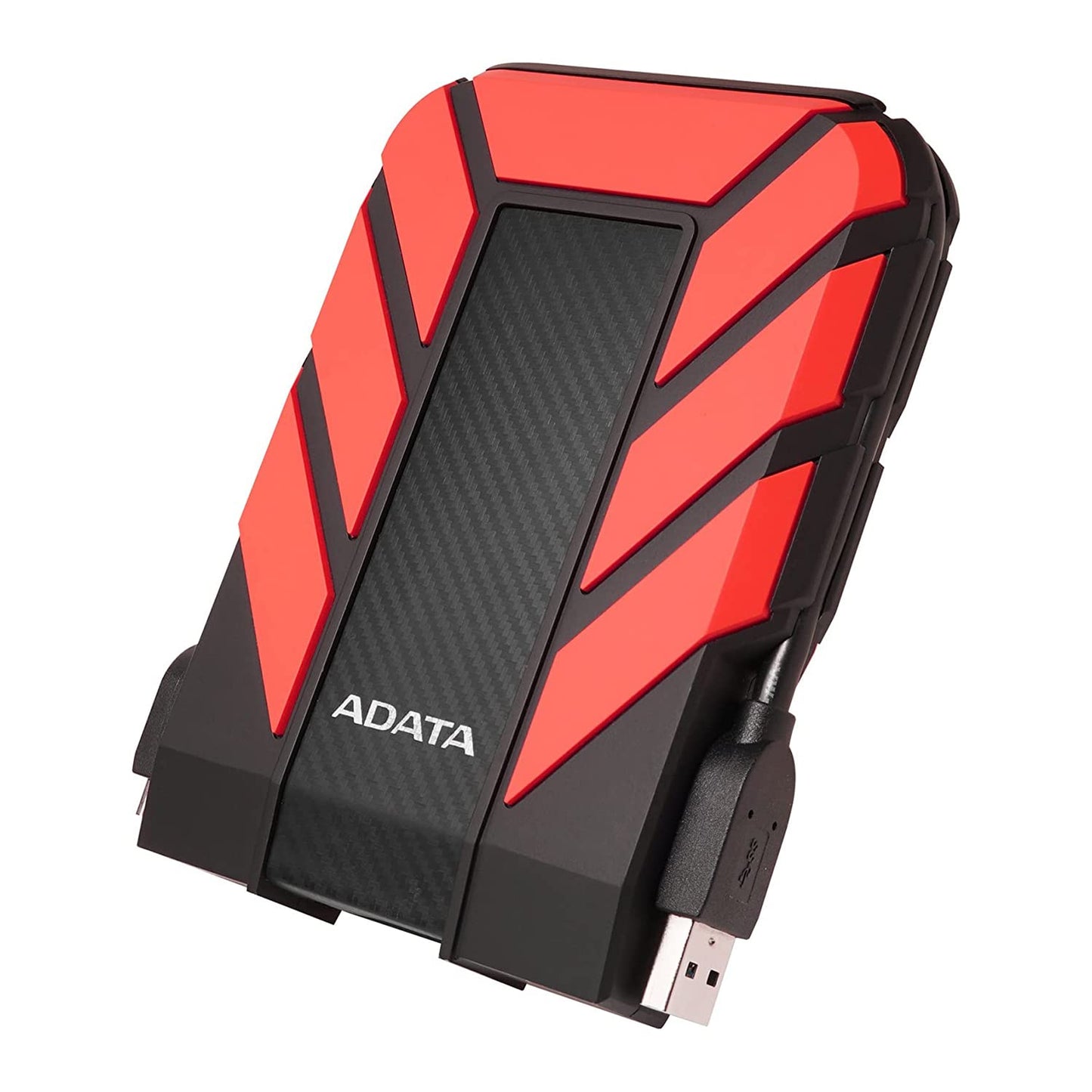 Disco Duro Externo ADATA Rojo Resistente a Golpes y Agua 2 TB Grado Militar