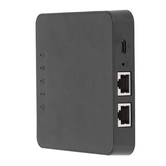 Enrutador de Viaje 4G LTE WiFi Portátil para Europeos con 2 Puertos Gigabit Ethernet y Tarjeta Nano SIM