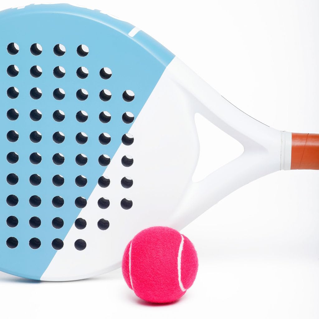 LAPAT Pelotas de Padel Color Rosa. Lata Individual con 3 Unidades.