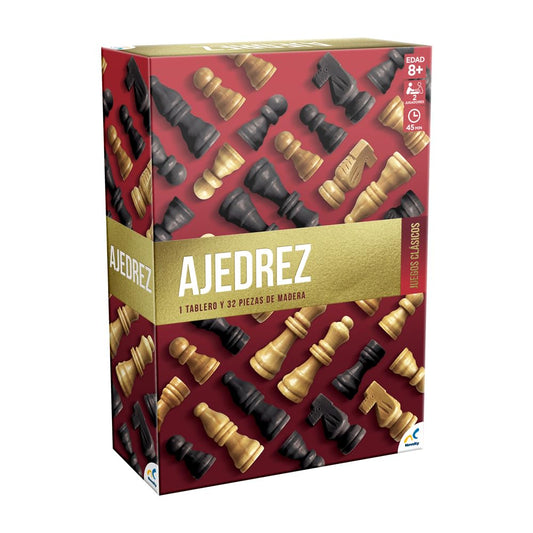 Ajedrez Clásico Novelty Corp Negro de Lujo