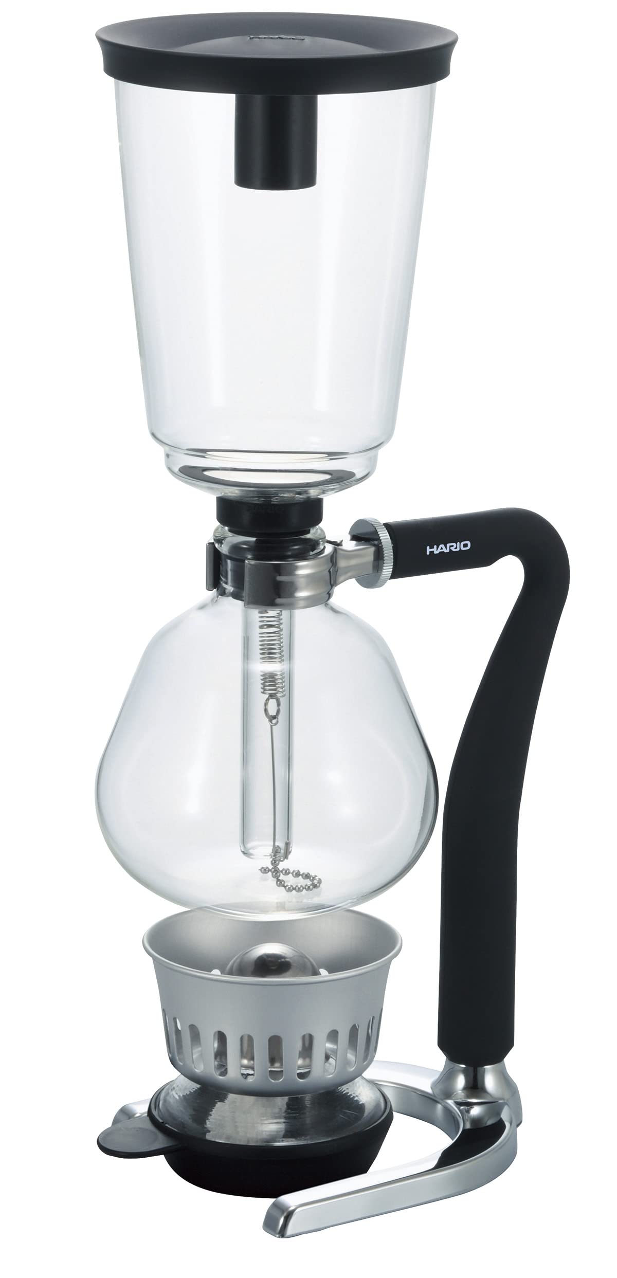 Hario NXAR-5 Coffee Siphon Next - Goteo de café para 5 personas, color negro
