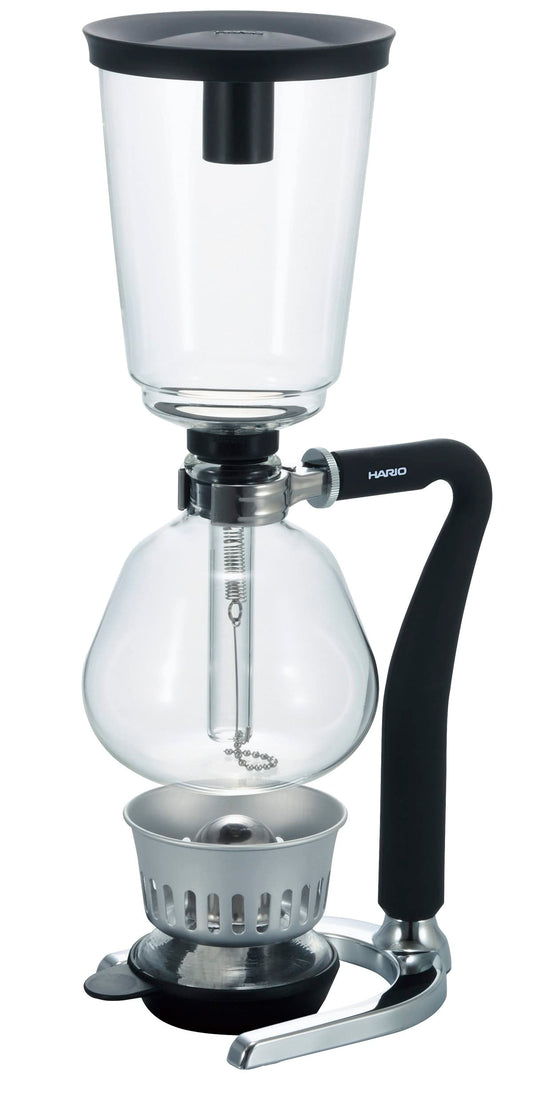 Hario NXAR-5 Coffee Siphon Next - Goteo de café para 5 personas, color negro