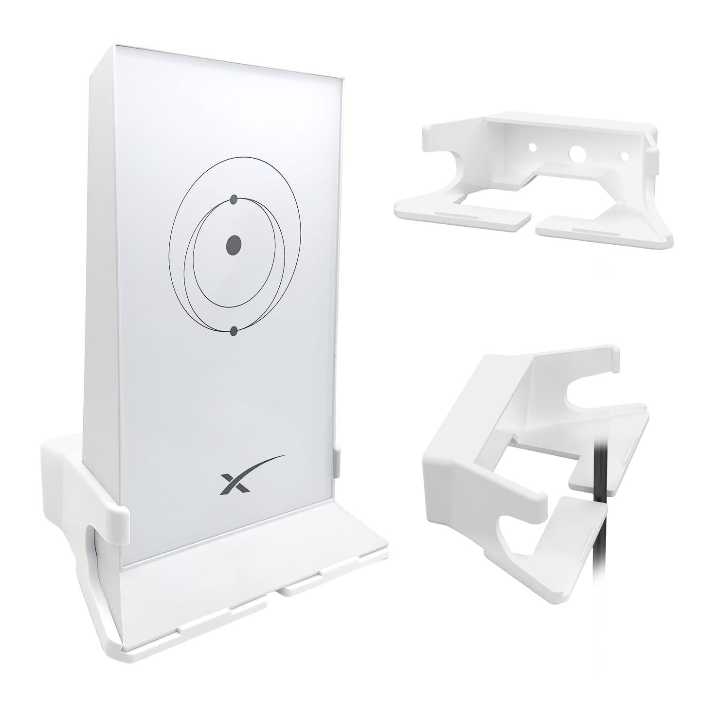 Sootozy Starlink - Soporte de pared, kit de Internet Star Link para router de malla StarLink V2, normal, blanco, SWM-01