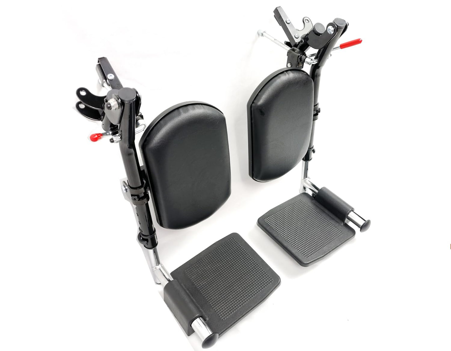 Reposapiés Elevables ReyjiuMed Compuesto con Almohadilla Acolchada para Silla de Ruedas Reclinable y Estándar