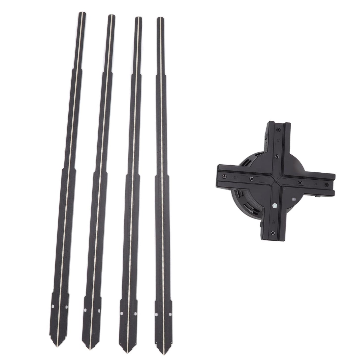 Ventilador Holograma 3D Pantalla Publicitaria 99 Cm 1600x1184P