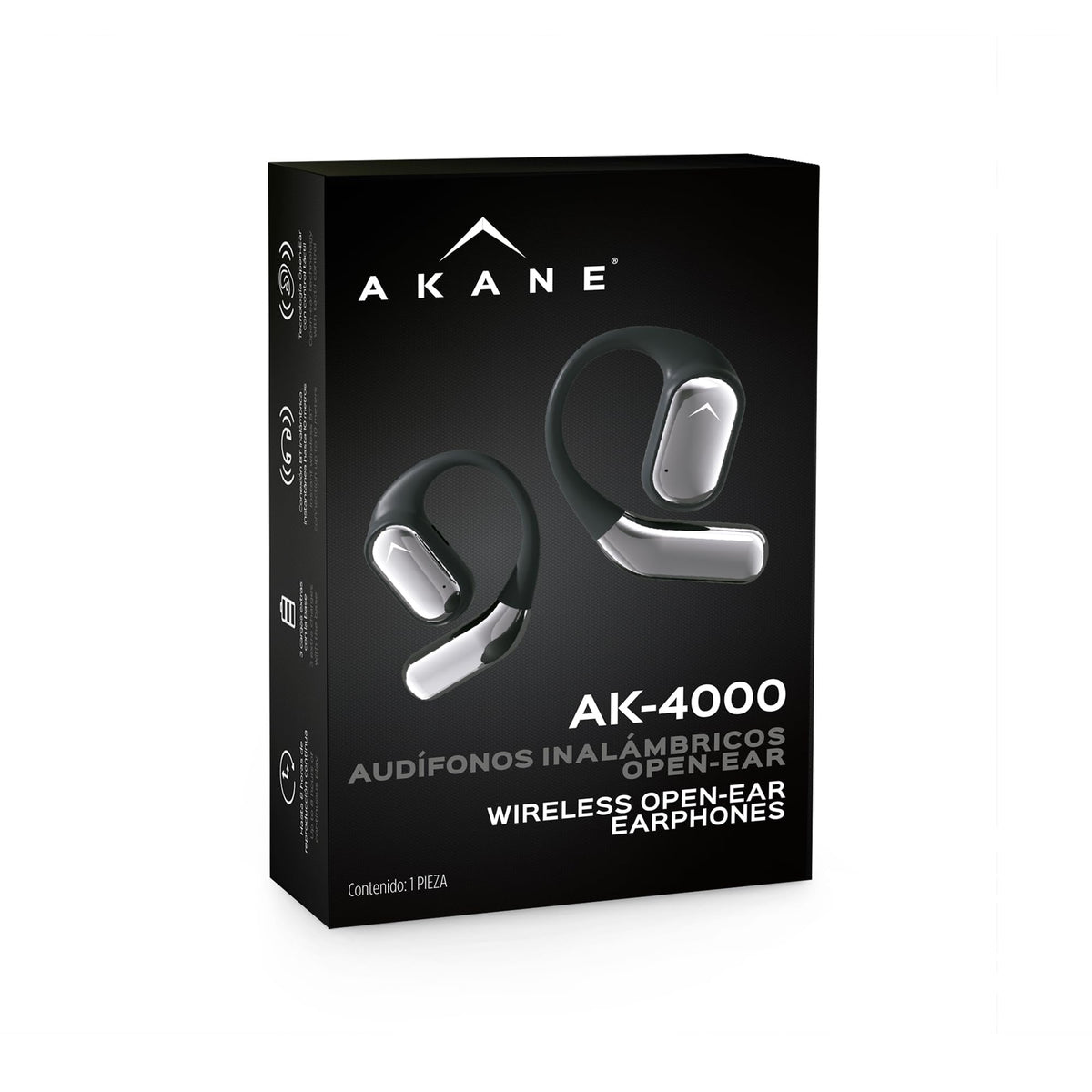 Audífonos Inalámbricos Deportivos Akane Open Ear Bluetooth 5.4 para Correr