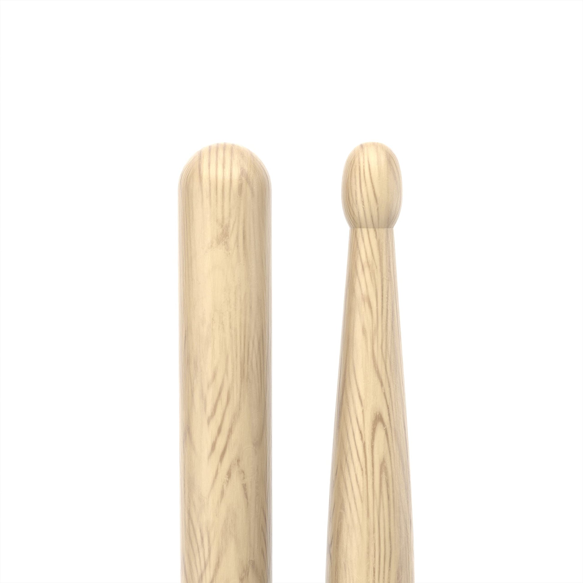 ProMark | Baquetas Classic Attack 2B Shira Kashi Roble, punta de madera ovalada, 1 par
