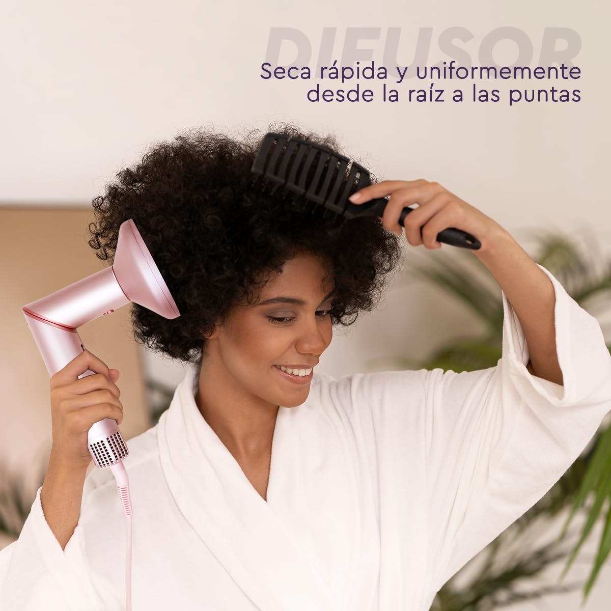 Cepillo de Aire Caliente Sutra Beauty Aero Styler Lavanda con Tecnología Iónica 5 en 1