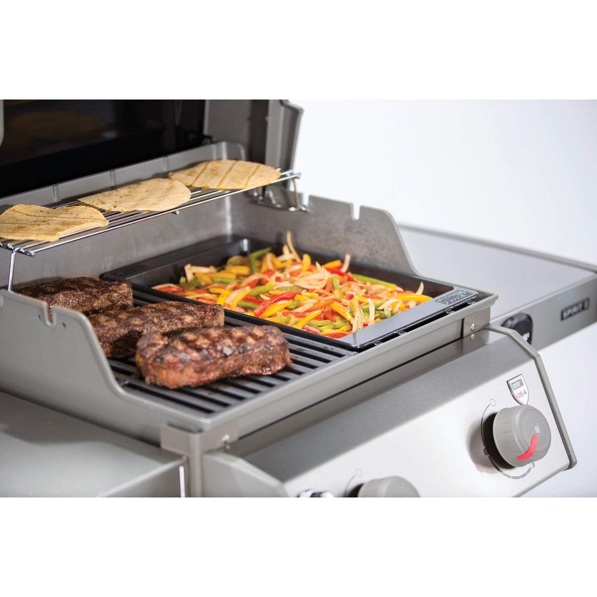 Plancha Weber Spirit II Negra Stephen Company