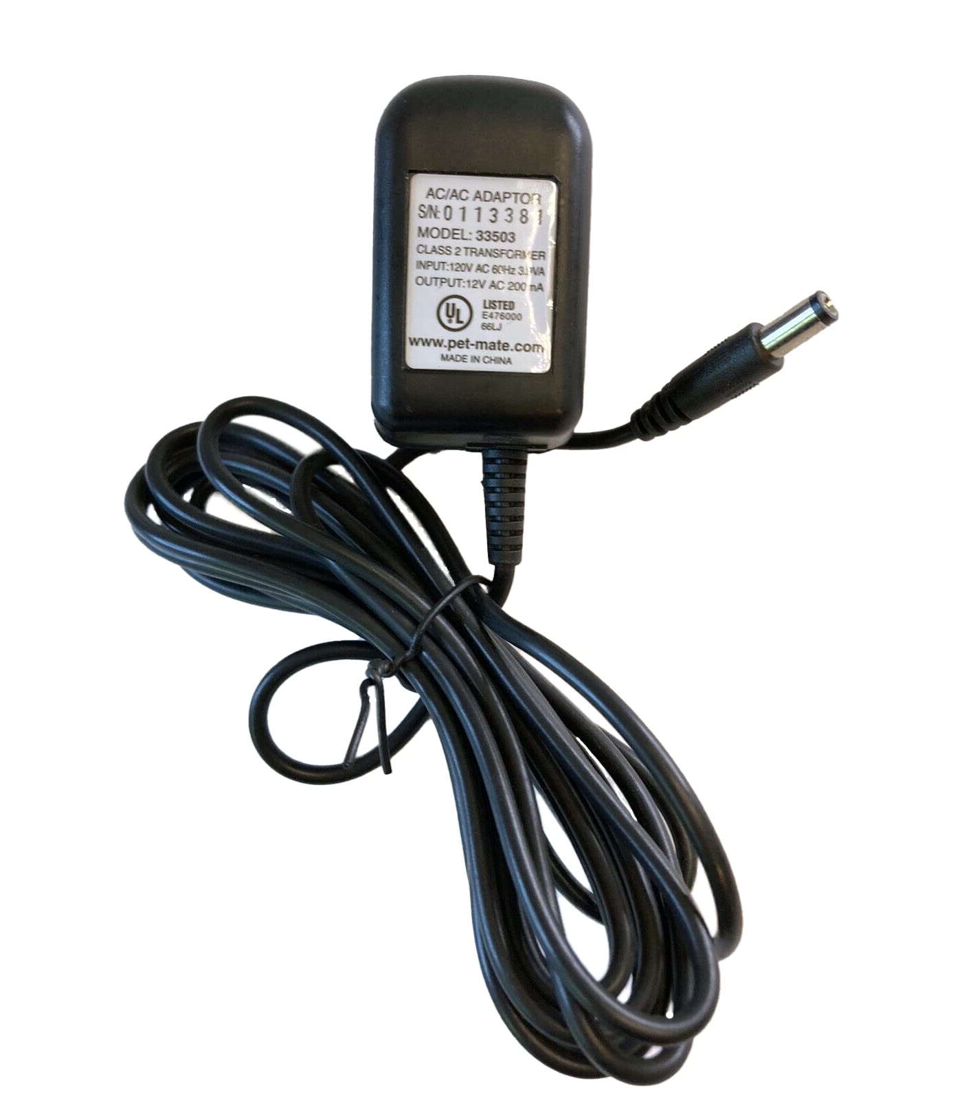 Cat Mate Bomba de repuesto y adaptador de corriente para todas las fuentes Cat Mate y Dog Mate de Estados Unidos