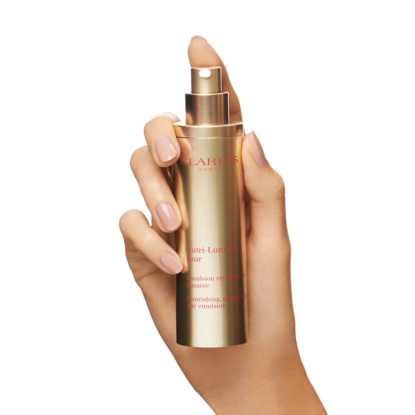Clarins Nutri Lumiere Jour Nourishing Revitalizing Day Emulsion All Skin Types, 1.7 Ounce