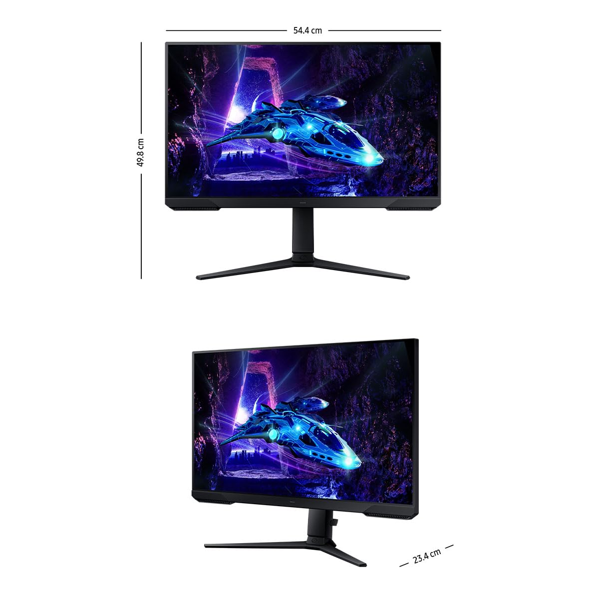Monitor Gamer Samsung Odyssey 24 Pulgadas Curvo FHD VA 180 Hz G3