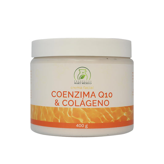 Crema Facial Coenzima Q10 & Colágeno Piel Firme Productos Mart Mexico 400g