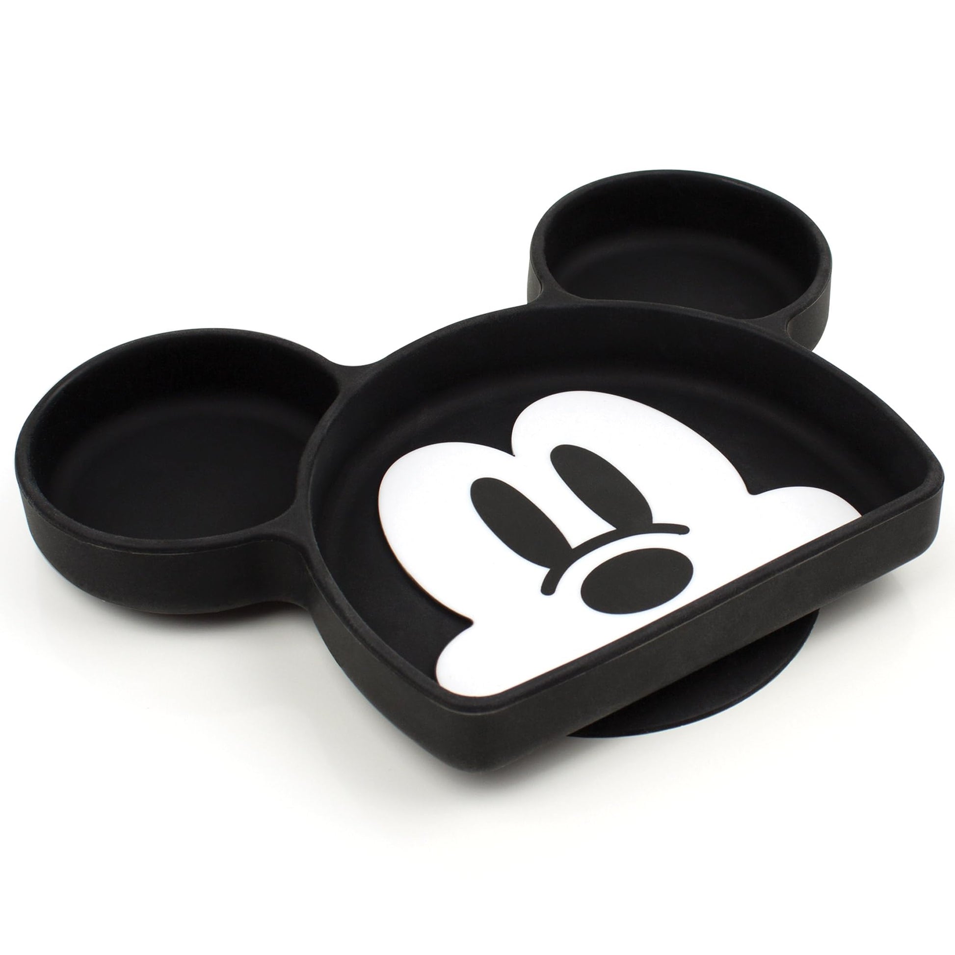 Bumkins - Plato Disney de silicona con ventosa para bebés y niños, Mickey Mouse