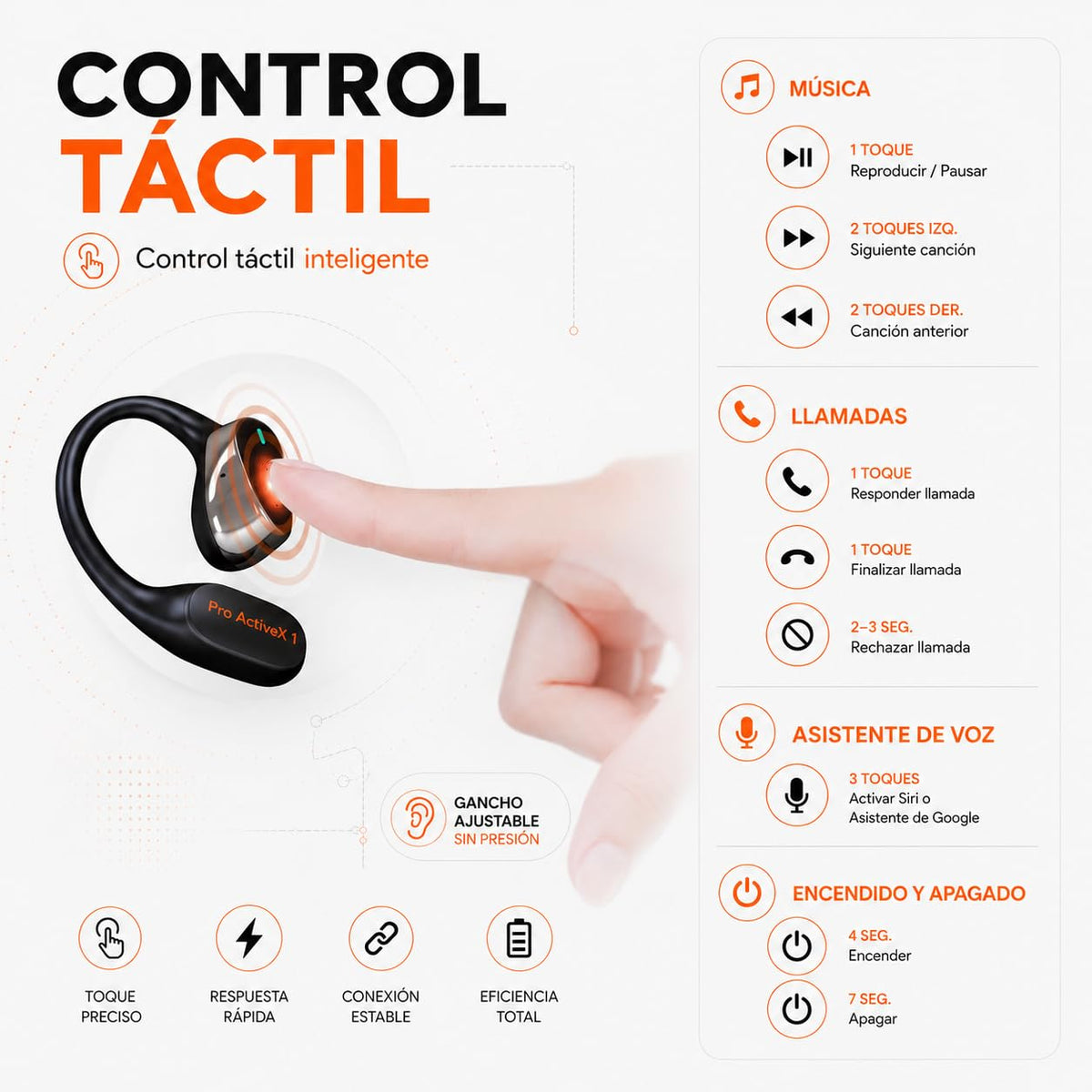 Audífonos Inalámbricos QUAMTUM Pro Active X1 Bluetooth 5.3