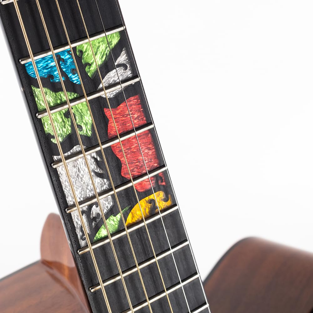 Aureal Guitarra Electroacústica AS-5DC NT Abeto Sólido Y Caoba Fishman