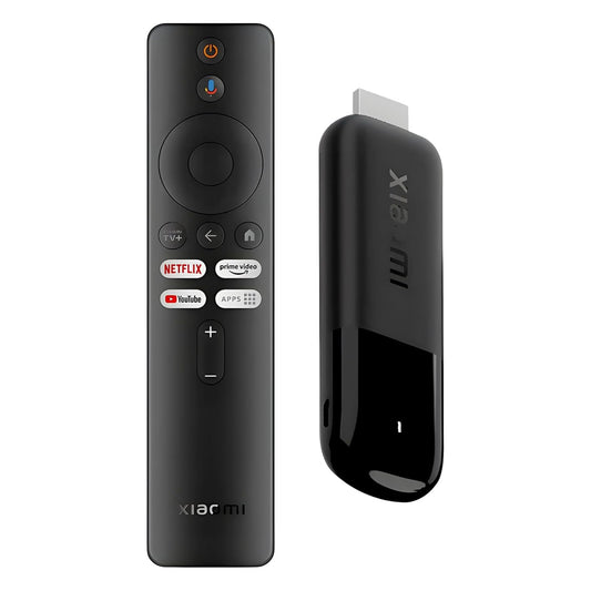 Dispositivo Reproductor Multimedia Xiaomi TV Stick 4K Segunda Generación Negro con Google TV y Control de Voz Bluetooth
