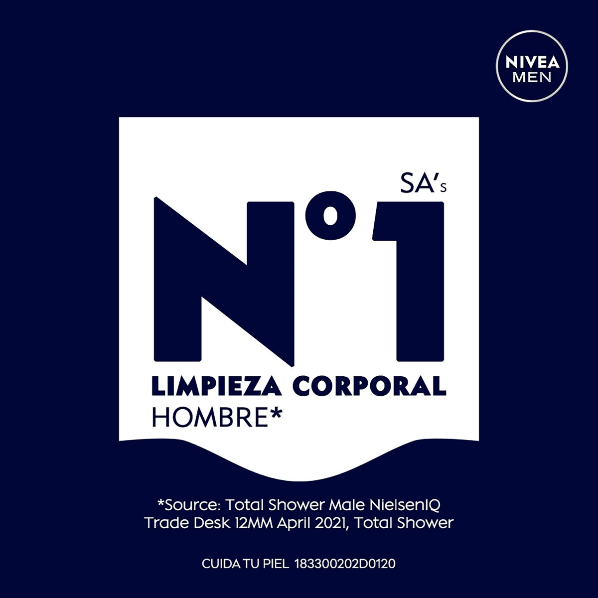 NIVEA MEN Jabón Líquido Corporal 3 en 1 Originals (500 ml) jabón Antibacterial para Cuerpo, Rostro y Cabello