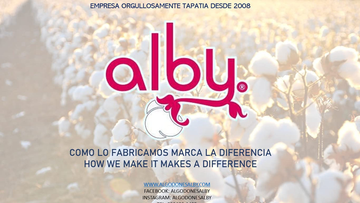 Almohadilla Facial Alby Algodón Desmaquillante Absorbente e Hipoalergénica Cuidado Personal 600 Piezas