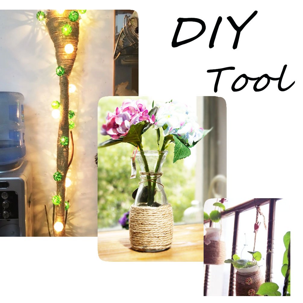 Cuerda de Sisal Yangbaga Natural 1/4 Pulgadas para Gatos 164 Pies