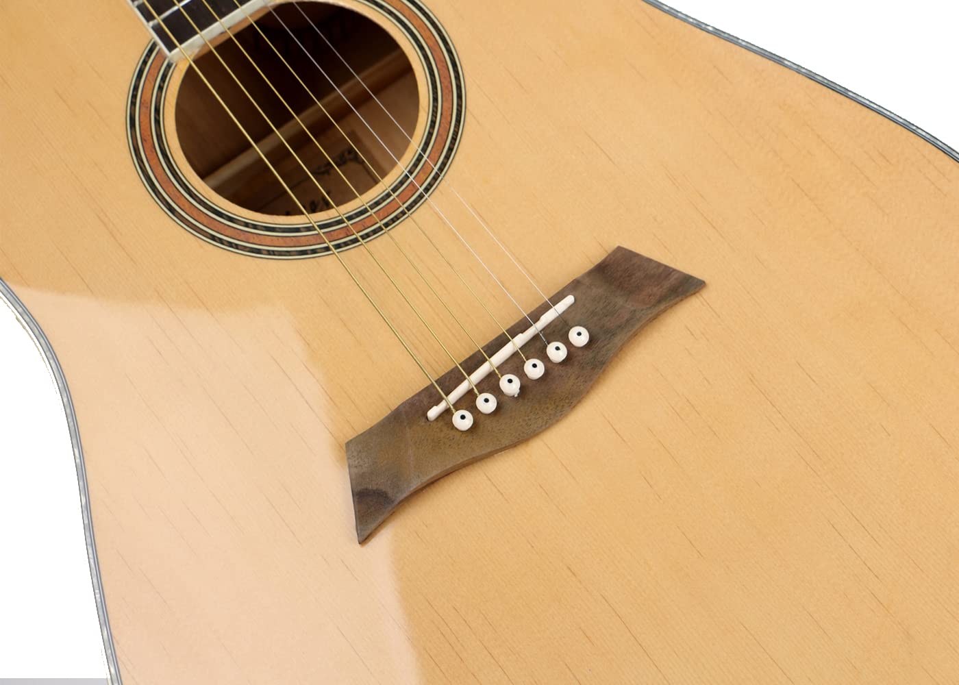 Guitarra Deviser Electroacústica L-806, Con Funda Y Calidad