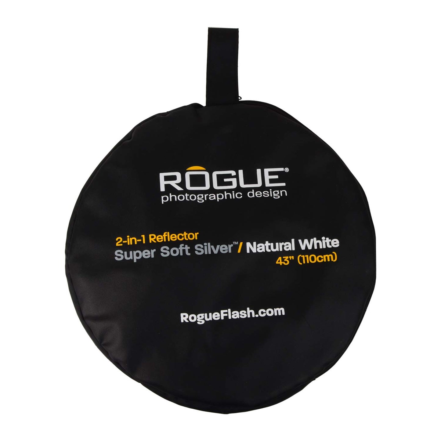 Rogue Reflector Plegable 2 en 1 – Super Soft Silver/Natural White 43 Pulgadas