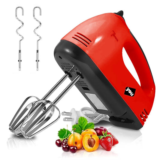 Batidora De Mano Inmersion 7 Velocidades Con Accesorios 260w Portatil