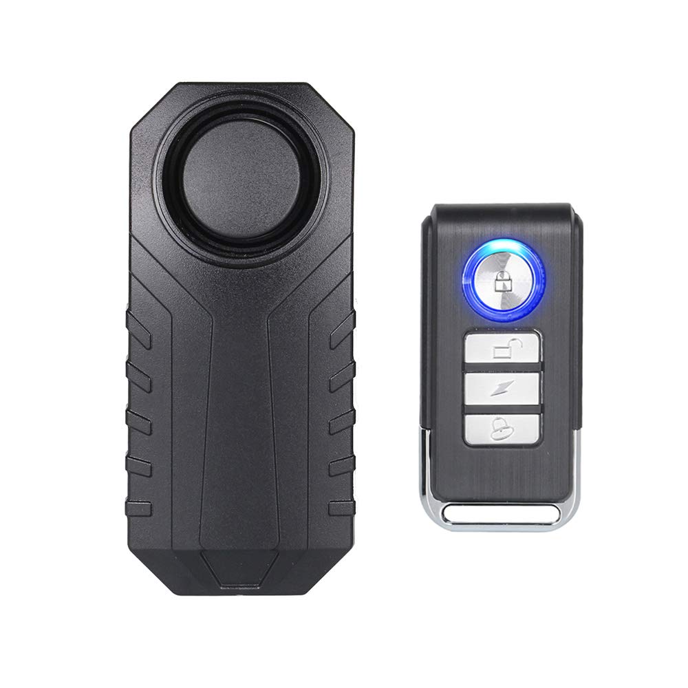 Alarma de Bicicleta Mengshen Súper Fuerte 113 db Antirrobo con Control Remoto