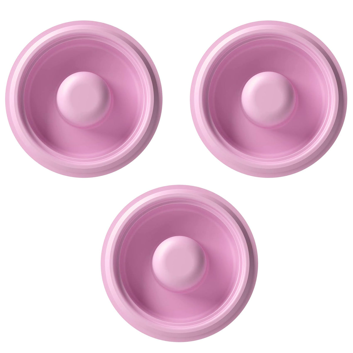 Yeabetter - Paquete de 3 sellos de bomba compatibles con el extractor de leche Elvie Stride, diafragma Elvie Stride, membrana de silicona, para almacenamiento de leche materna y accesorios de