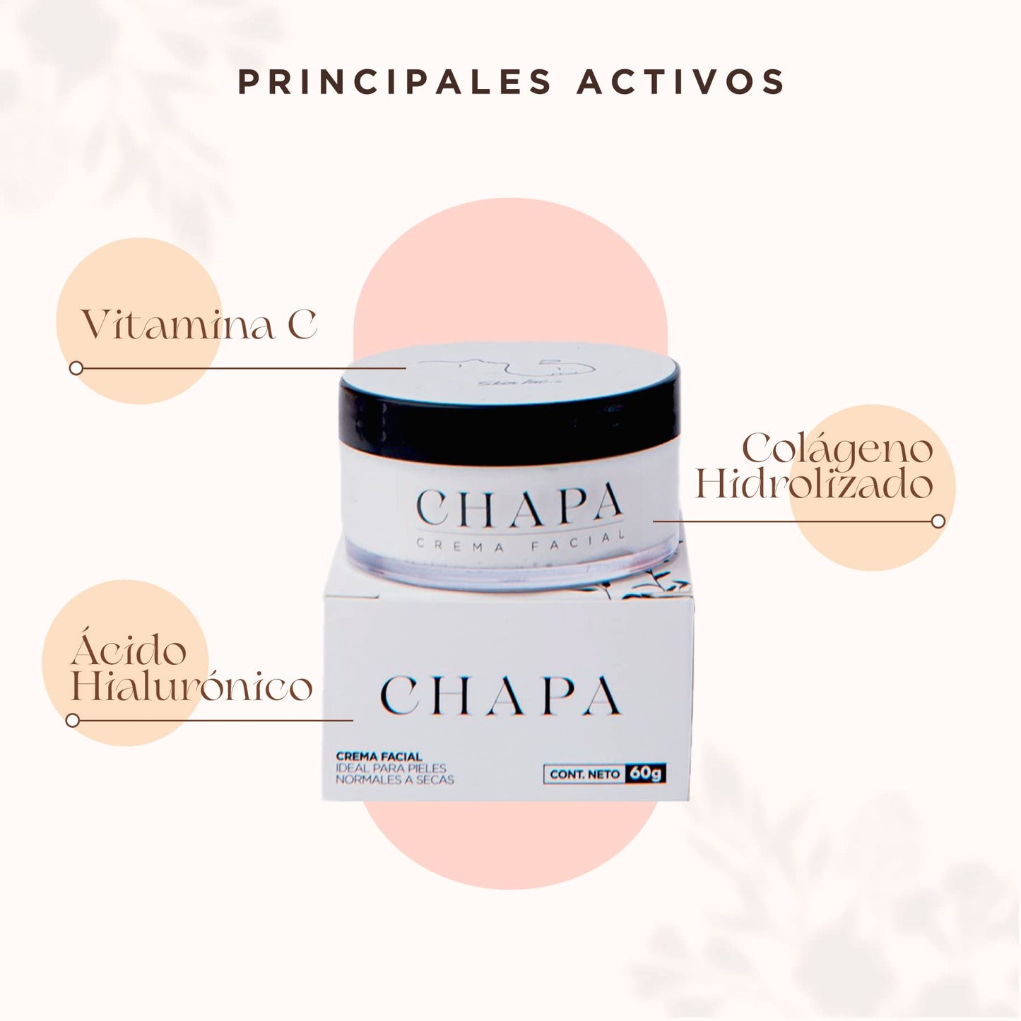Skin Inc | Chapa Crema Facial Humectante Para Piel Normal a Seca