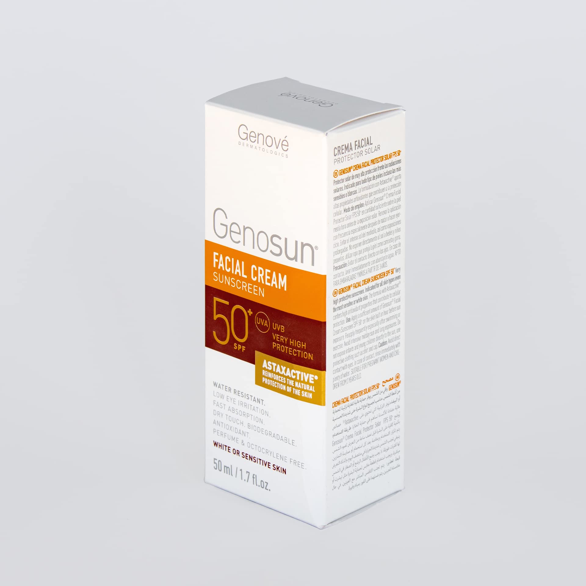 Genove Protecion Solar Genosun Fps 50, 50 ml