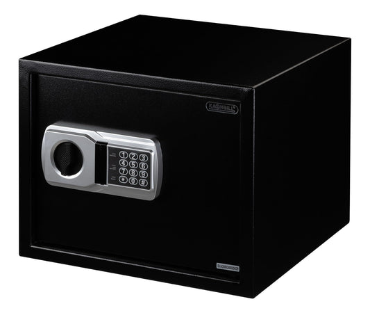 Caja Fuerte Digital Grande Modelo CF04 30x38x30 cm, Cierre Electrónico con Teclado y Llave de Emergencia caja fuerte para casa