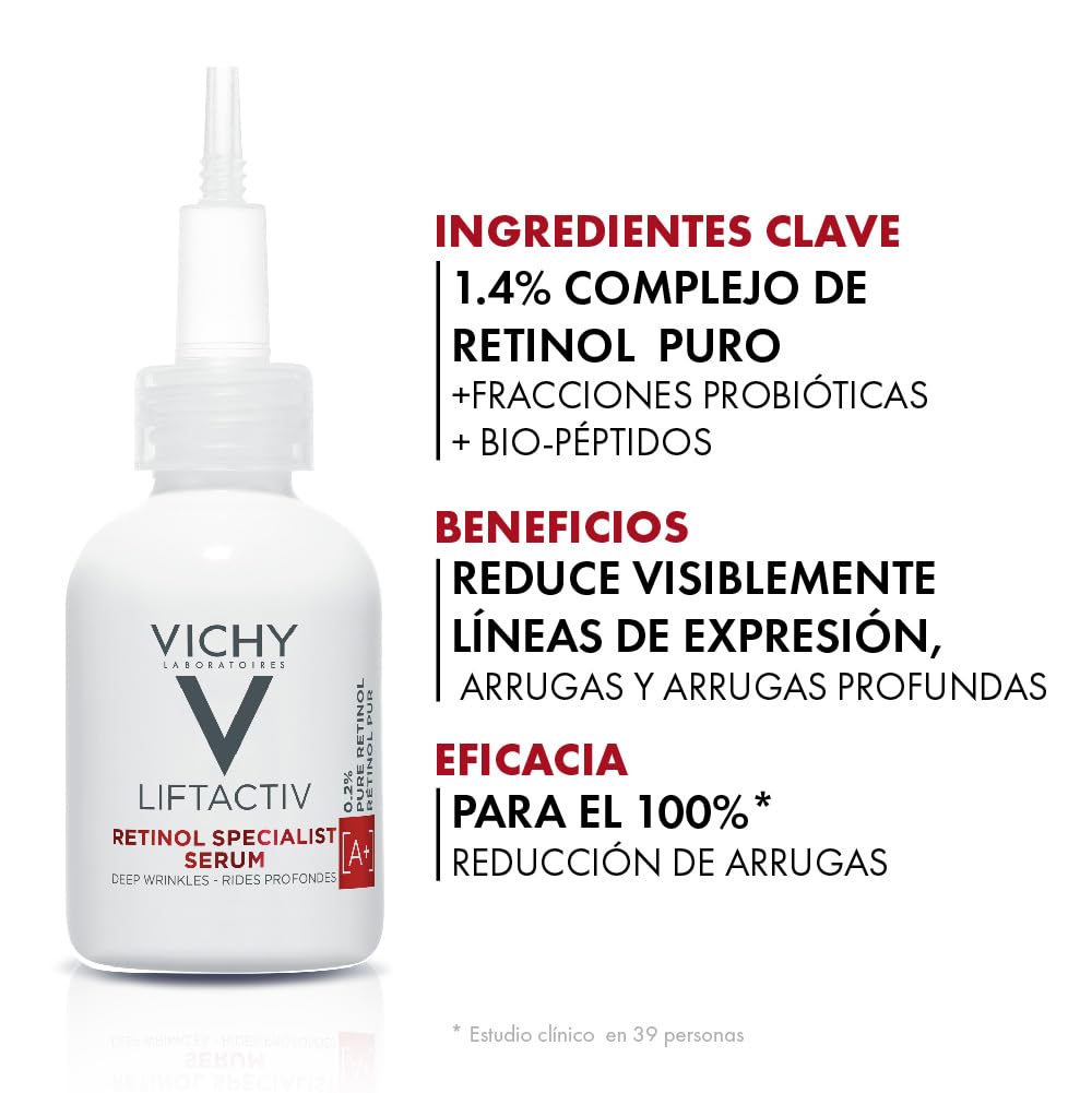 Kit Vichy Liftactiv anti-edad Día y Noche Retinol Vitamina C