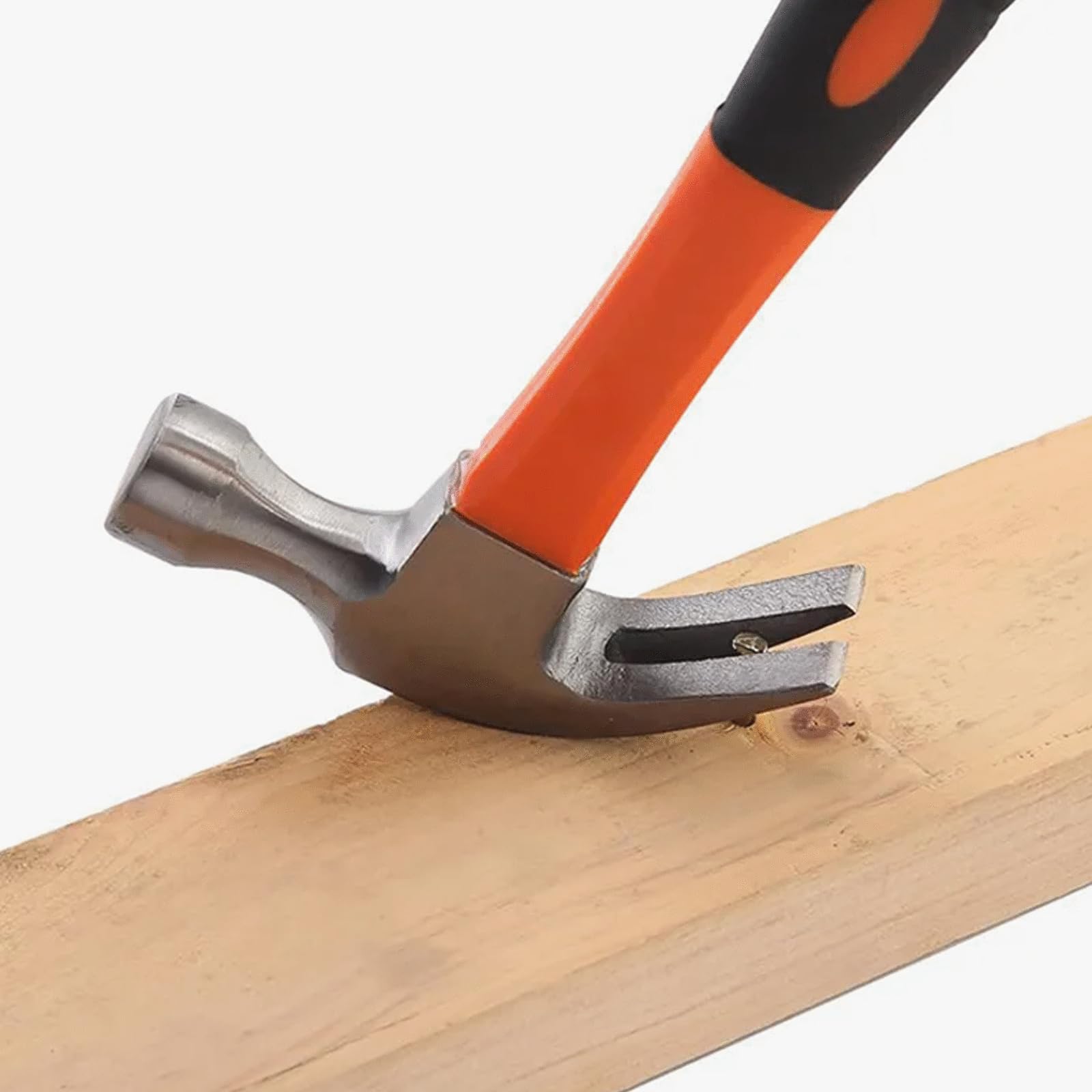 Martillo de Garra de Acero al Carbono Mango Antideslizante para Montaje de Muebles
