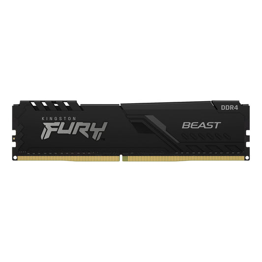 Memoria Gamer UDIMM Kingston Fury Beast Negro 8GB 3600Mhz DDR4 CL17 para PC