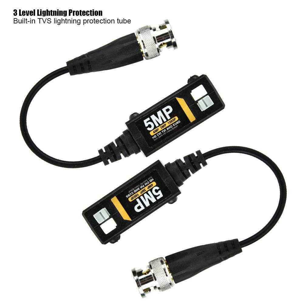Transceptor de balun pasivo de Video de CVBS pasivo de Video HD-CVI AHD TVI con división HD/CVI Dividido