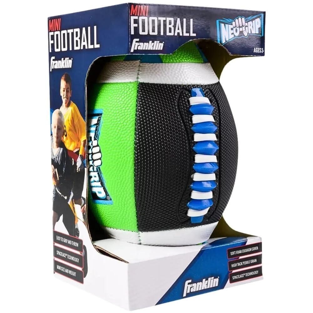 Franklin Sports Neo Grip Mini Balón de Futbol Americano