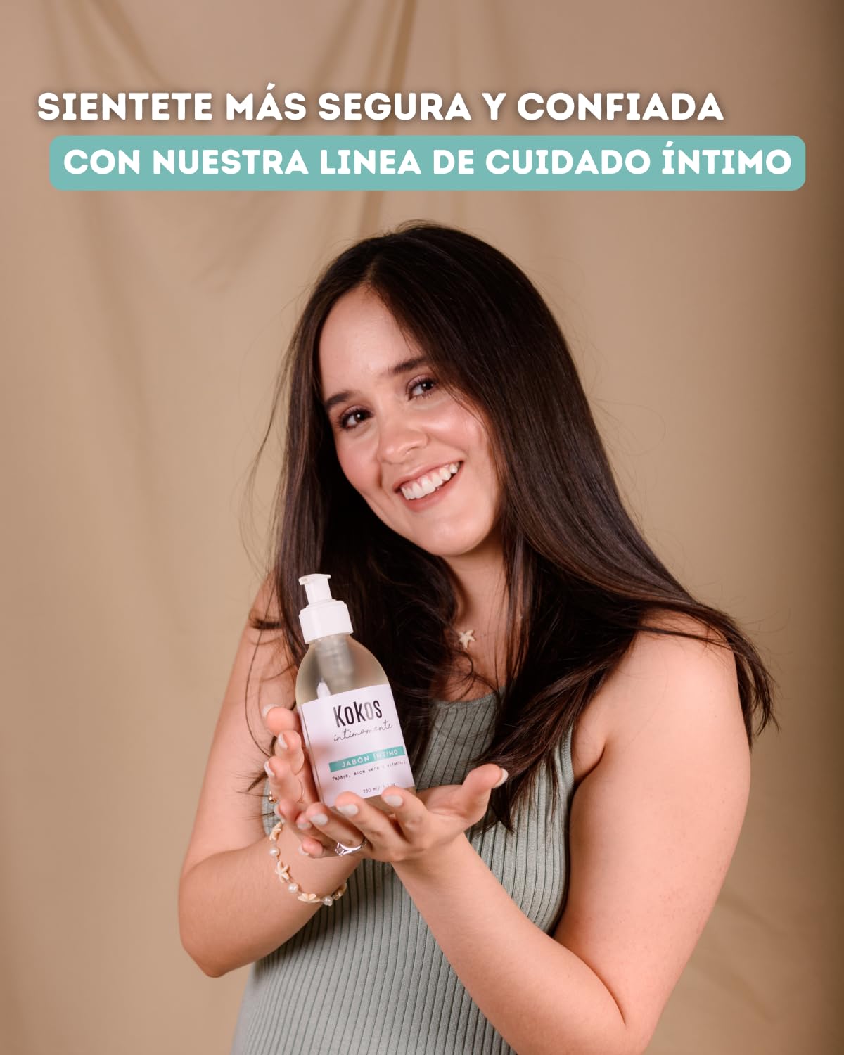 KOKOS | Jabón Íntimo Femenino | Equilibra El PH | 250 Ml