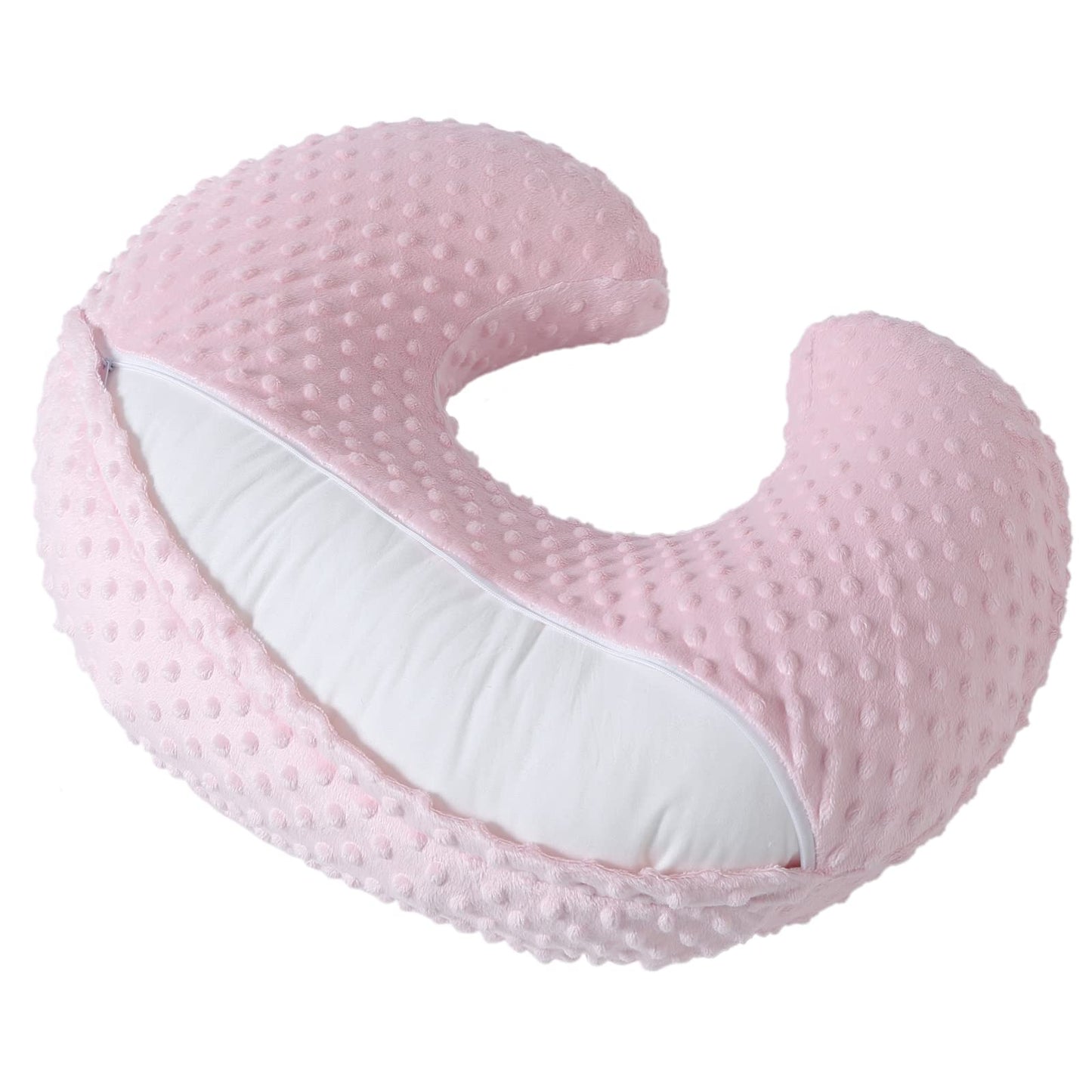 DONOMILO Almohada Y Posicionador De Lactancia Lactancia Materna Y Alimentación Con Biberón, Apoyar Al Bebé, Tiempo Boca Abajo, Soporte Para Sentarse Para Bebés, Niños Y Niñas, Con Cubierta Extraíble D